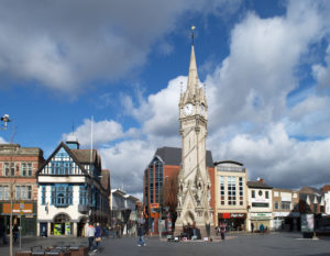 Leicester Clock Tower wide view